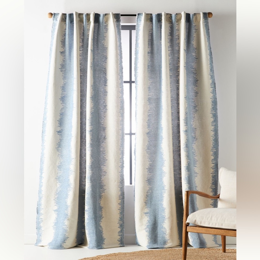 Set of 4 Maiko Jacquard Woven Curtains